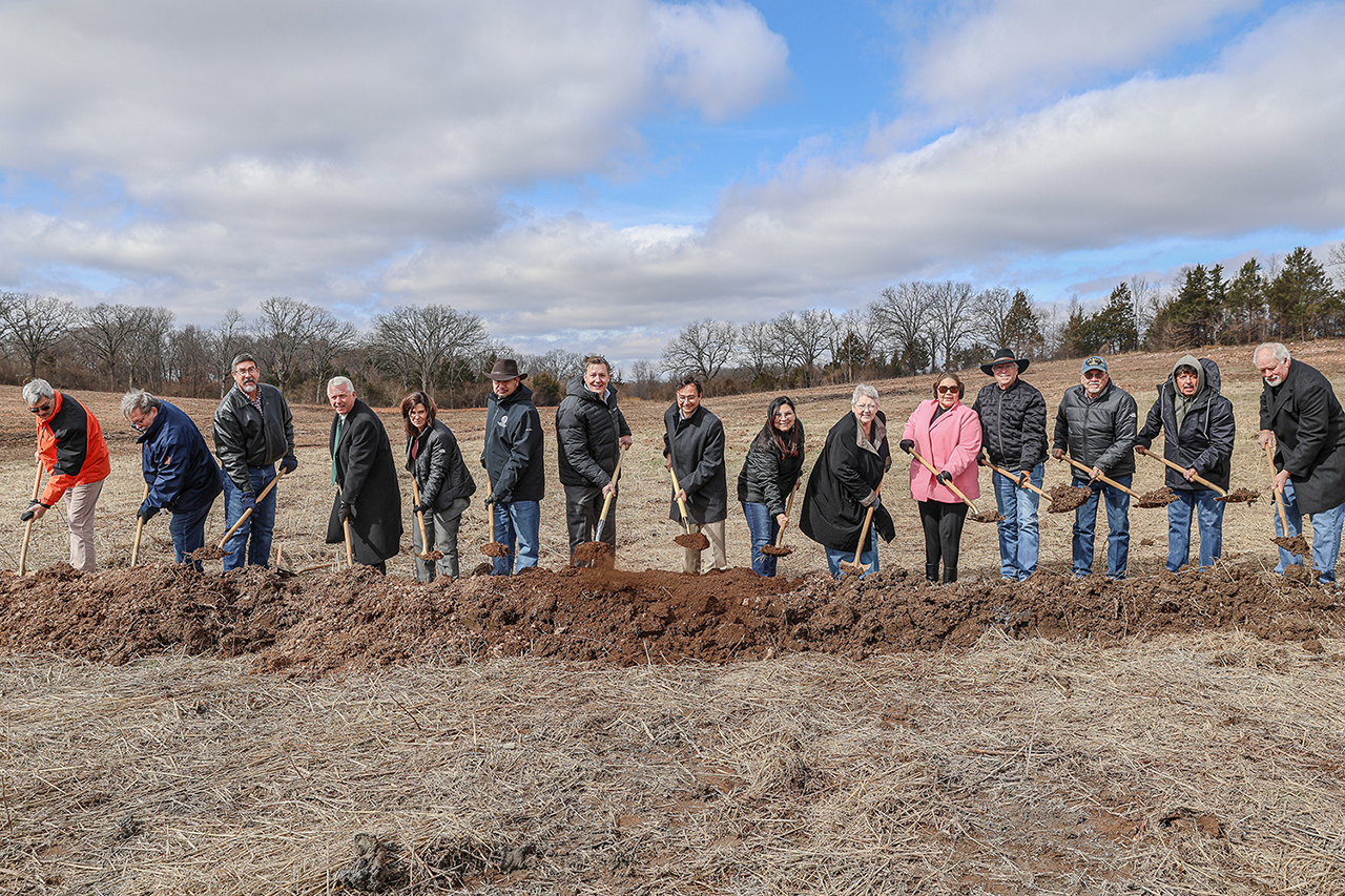 Cherokee Nation breaks ground on new housing neighborhood for Cherokee